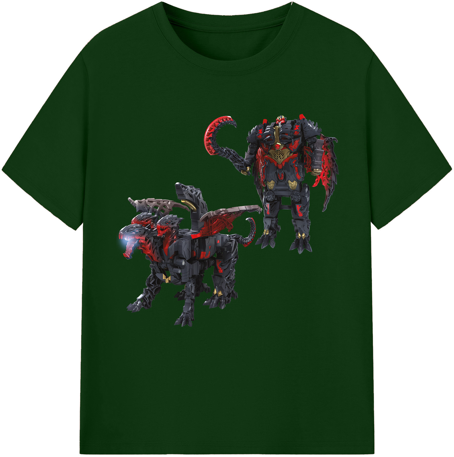 （画像用） Transformers トランスフォーマー 綿100％半袖Tシャツ（フロントプリント）